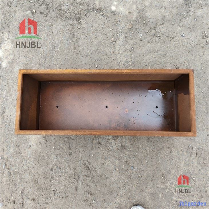 Stačiakampio sodinamoji - Corten Steel