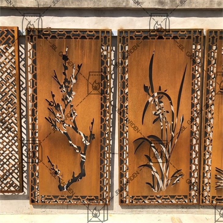 Beautiful Laser Cutting Weathering Screens
