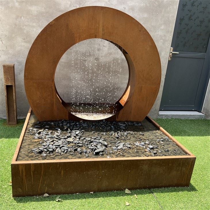Water Fountain With LED Lights
