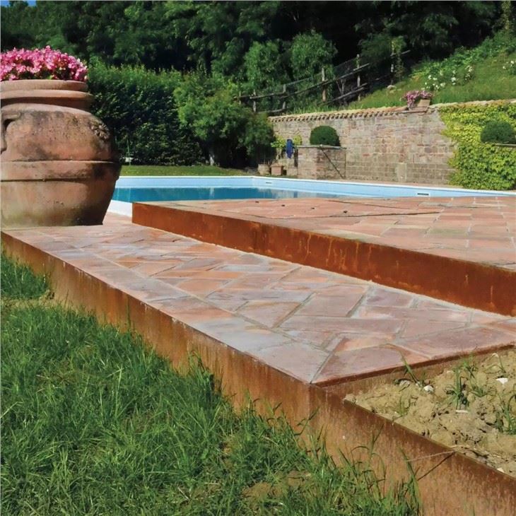 Core Edge Flexible Steel Lawn Edging