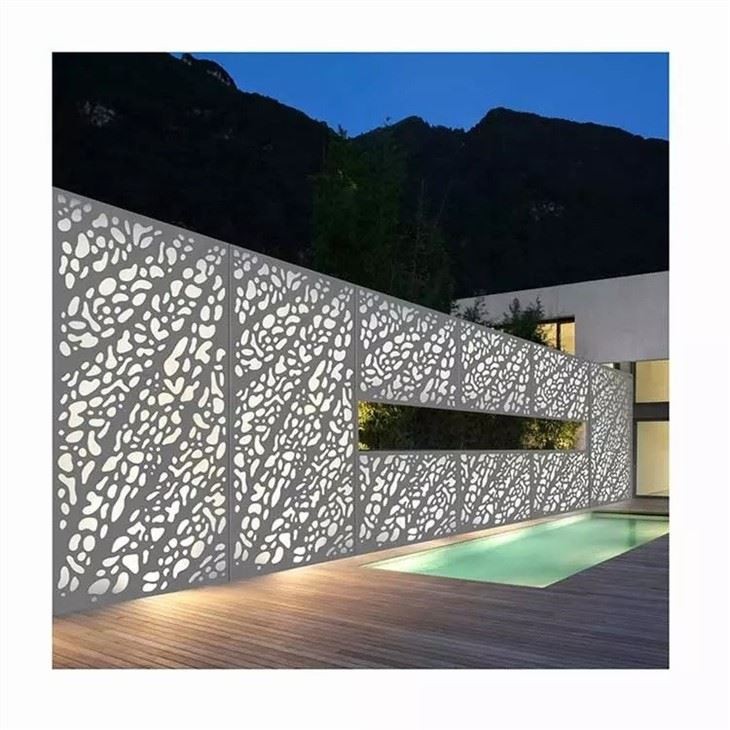 Corten Metal Screen