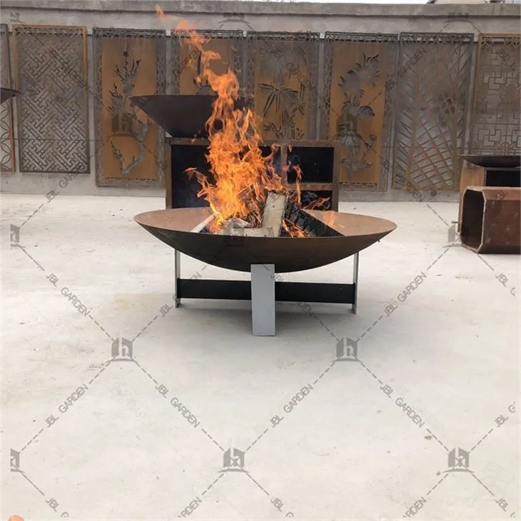Corten Steel Metal Fire Bowl