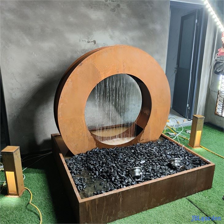 „Corten Steel“ vandens savybės