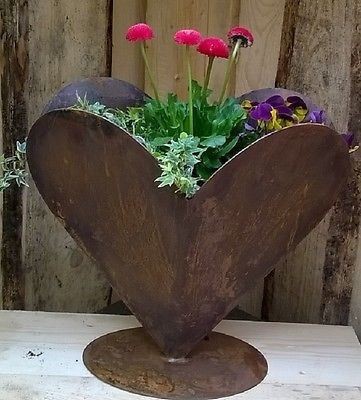 Courtyard Corten Rusty Planter