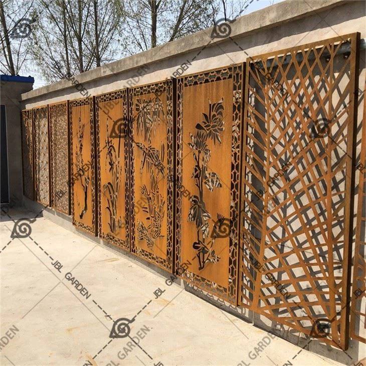 Decorative Perforated Metal Screen Privacy Screen