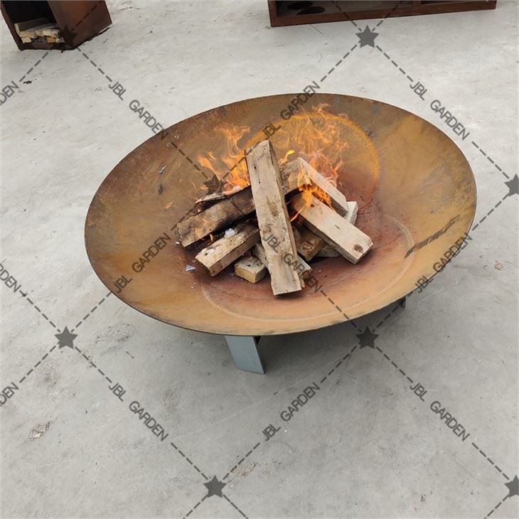 Puikus Fab Corten plieno ugnies duobė