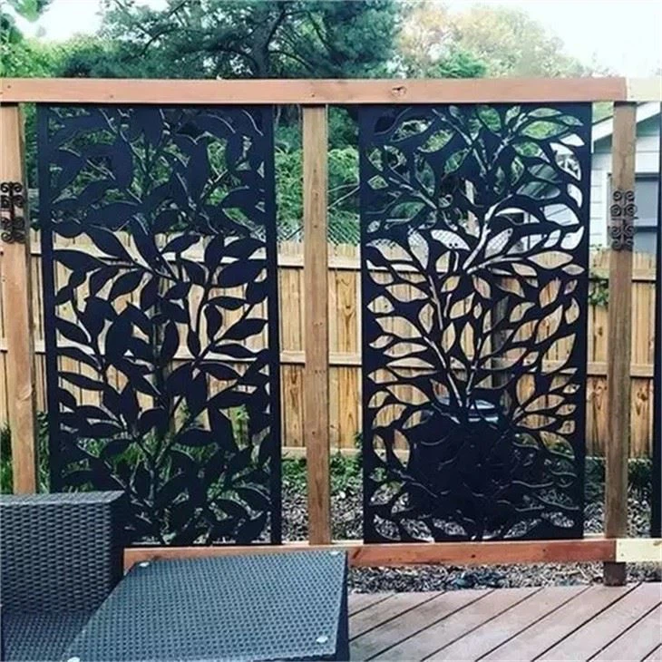 Garden Fence Metal Panels