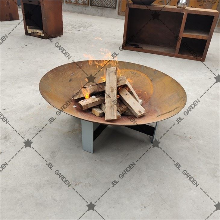 Karštai Parduodu Corten Steel Metal Fire Pit
