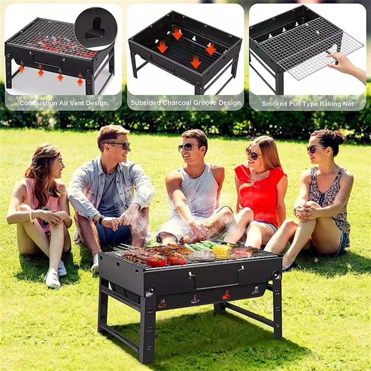 Nešiojamas BBQ grilis