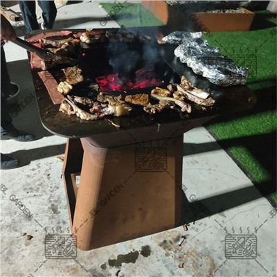 Kempingas Cooking Corten Steel BBQ