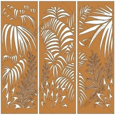 „Corten Steel“ dekoratyvinis ekranavimas