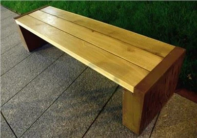 Modernus Corten suoliukas