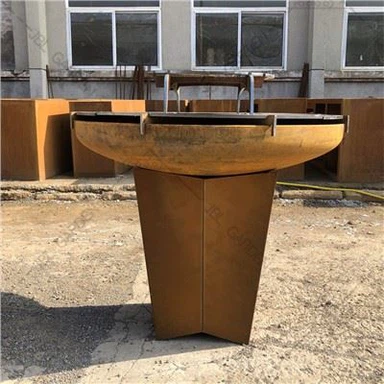 Maža Bbq ugnies duobė