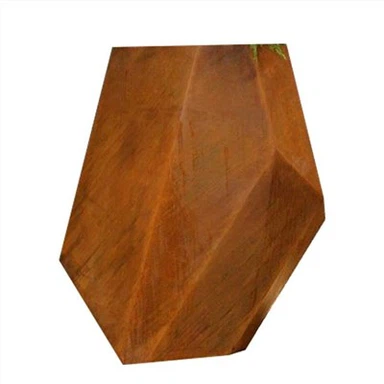 Įvairių formų Corten gėlių vazonas
