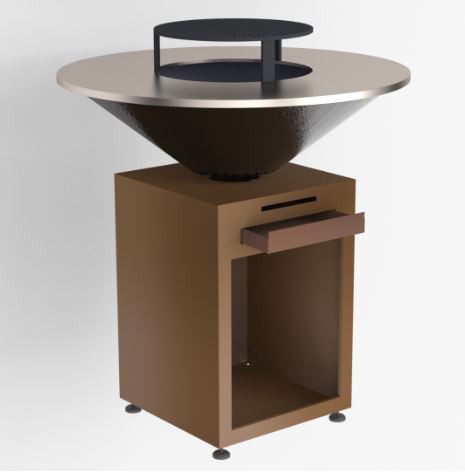 Wood And Charcoal Grill