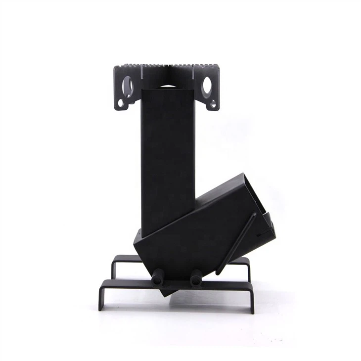 Black Standing Pellet Heater