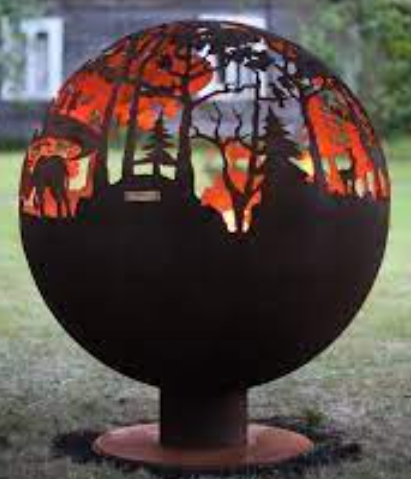 „Bonfire Firepit“ kamuolys