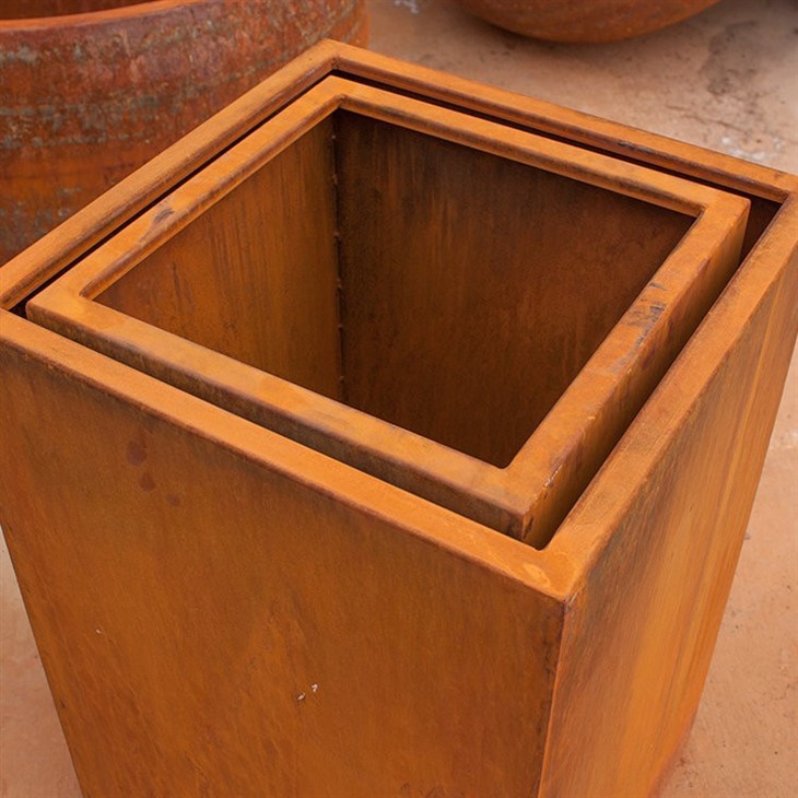 Corten Steel Decoration Planters high quality
