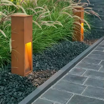 Corten Steel Lighting For Outdoor best