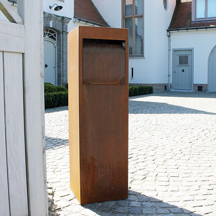 Corten Steel Mailbox