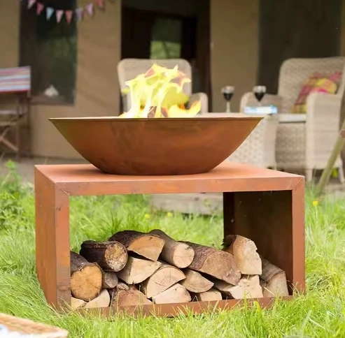 Metal Rusty Fire Pit
