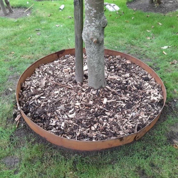 Metal Garden Tree Ring factory