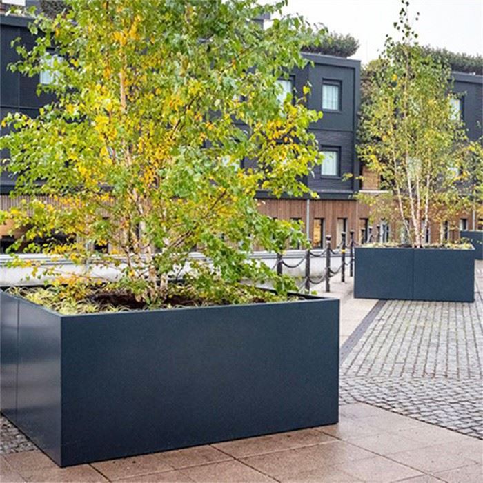 Metal Outdoor Plant Pots