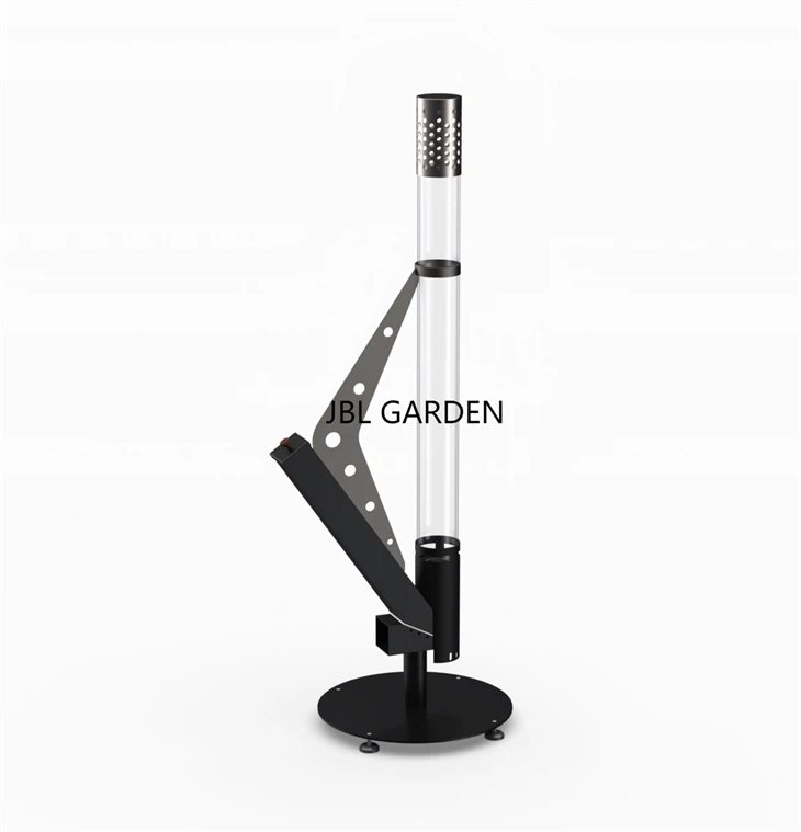 High-Quality Patio Wood Pellet Heater With Glass Tube