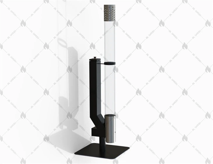 High-Quality Patio Wood Pellet Heater With Glass Tube