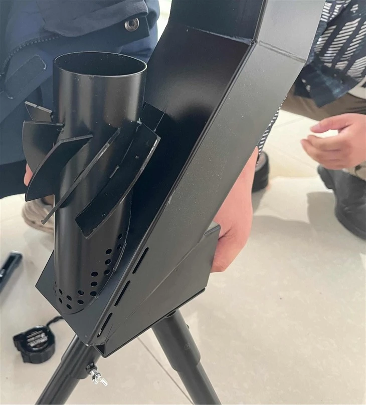 Patio Pellet Rocket Heater