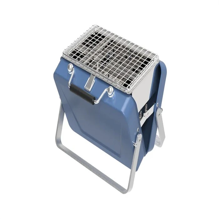 Portable Briefcase Charcoal Barbecue Grill