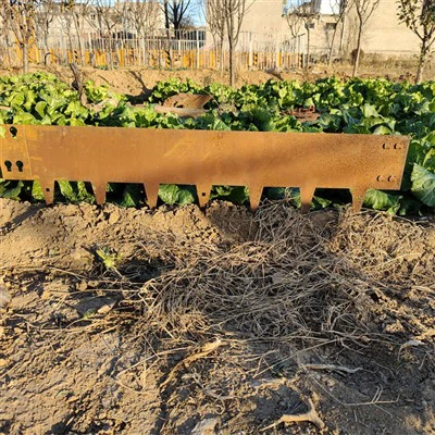 Corten plieno sodo apvadai sodui