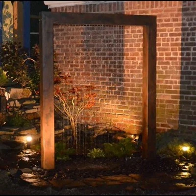 Garden Art Corten plieno vandens fontanai