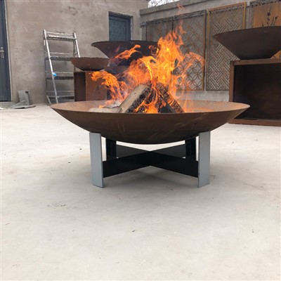 Atsparus oro sąlygoms plieno lauko ugnies baseinas