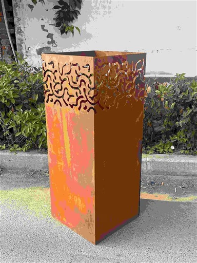 Lauko komercinės kepsninės ugnies duobės