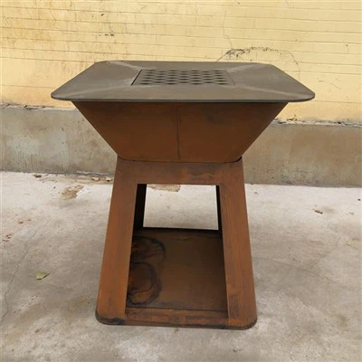 Patio anglies grilis BBQ viryklė