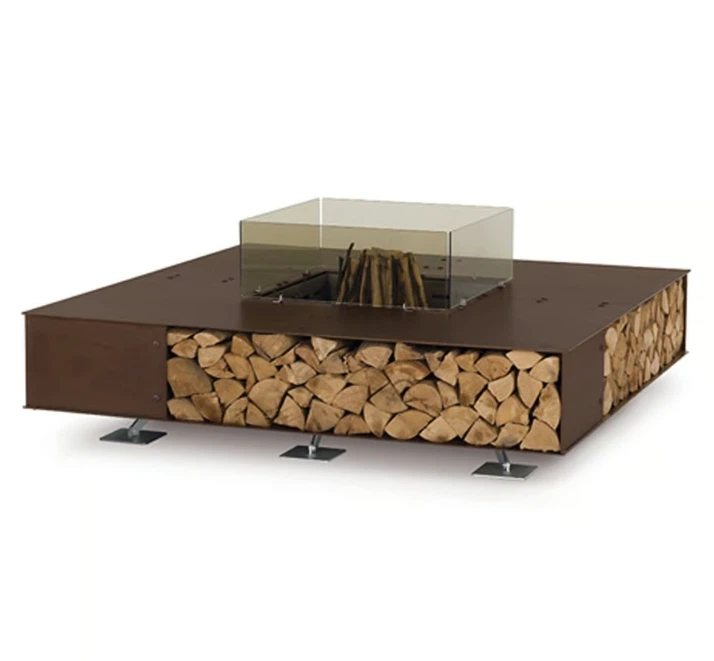 JBL 125*125*40cm Fire Pit Table