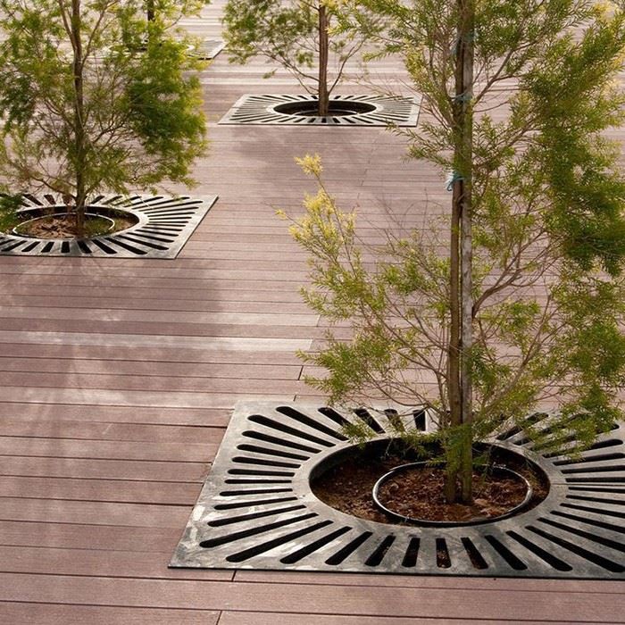 Street Landscape Corten Tree Grate suppliers