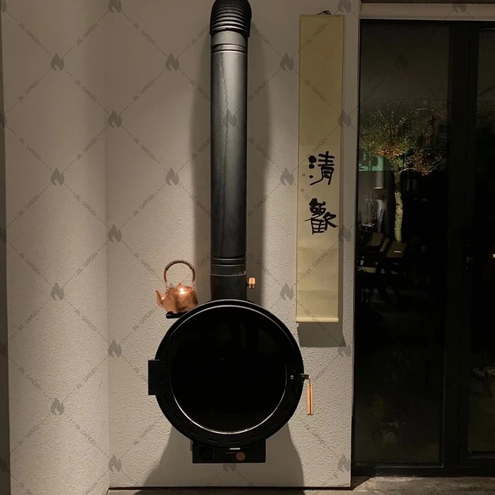 Suspended Wall Hanging Fireplace